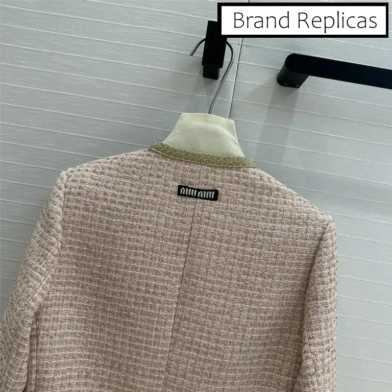 Miumiu tweed cropped jacket